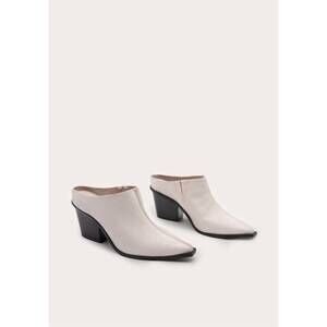 NEW KAANAS women's atria textured mule in ivory